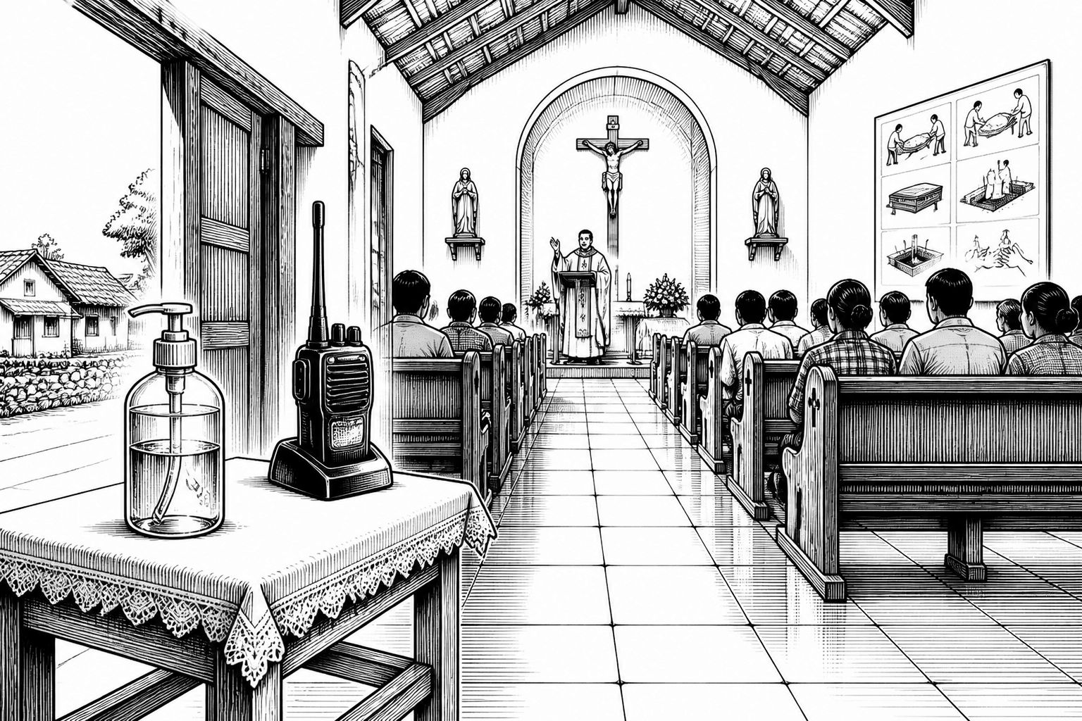 Kirche in Kongo bekämpft Ebola-Mythen: Frühbehandlung wird zum Glaubenssignal Kirche in Kongo bekämpft Ebola-Mythen: Frühbehandlung wird zum Glaubenssignal