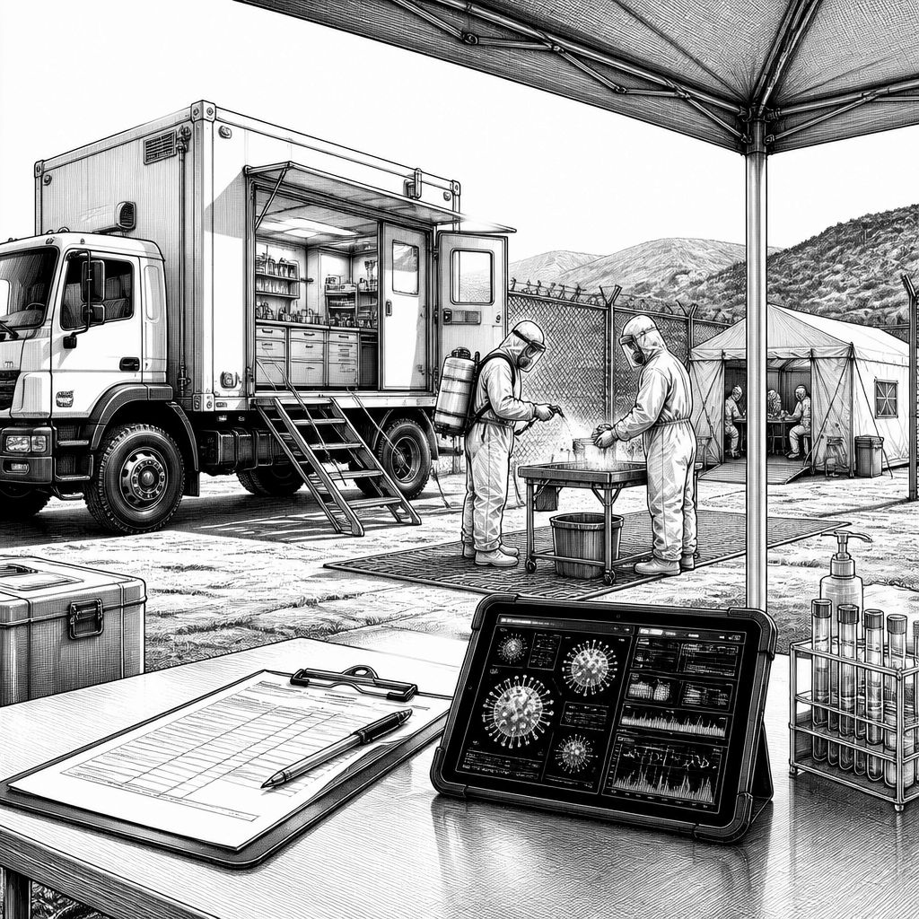 Ebola in der DR Kongo: Mobile Labore liefern Ergebnisse in sechs Stunden – trotz zerstörter Kapazitäten Ebola in der DR Kongo: Mobile Labore liefern Ergebnisse in sechs Stunden – trotz zerstörter Kapazitäten