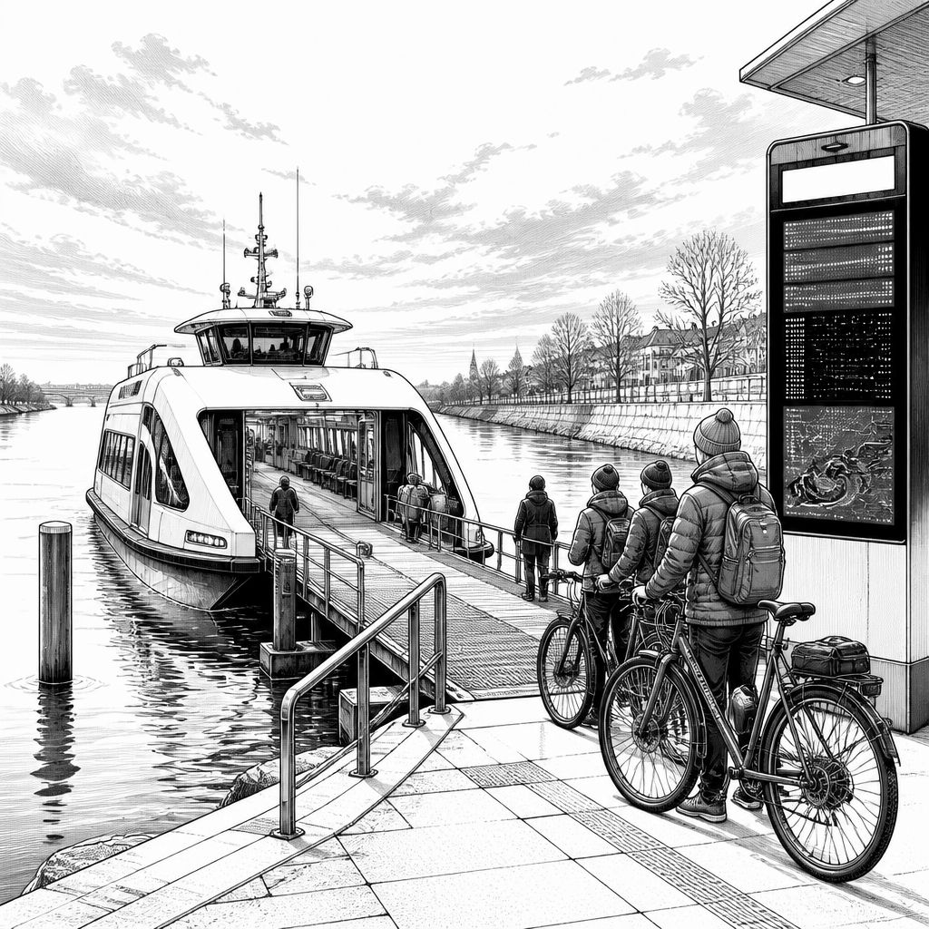 Gratis-Fahrten mit Elbe-E-Fähren in Meißen laufen ab – Winterfahrpläne im Fokus Gratis-Fahrten mit Elbe-E-Fähren in Meißen laufen ab – Winterfahrpläne im Fokus