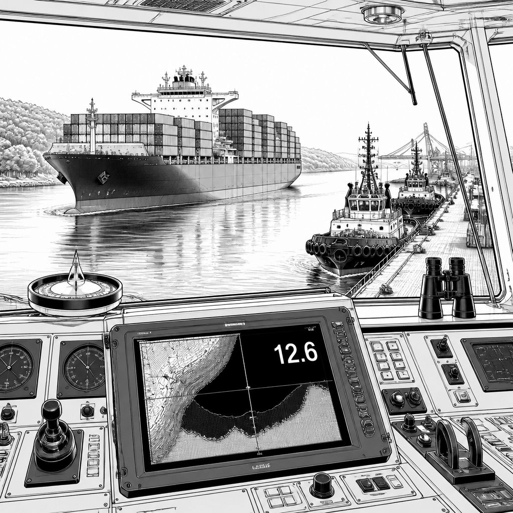 Elbe: Neue Tiefenregel erlaubt mehr Ladekapazität für Containerschiffe Elbe: Neue Tiefenregel erlaubt mehr Ladekapazität für Containerschiffe