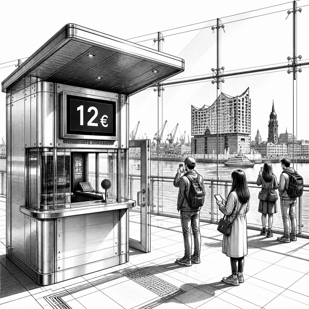 Elbphilharmonie: Ab 5. Oktober kostet die Plaza 5 Euro Elbphilharmonie: Ab 5. Oktober kostet die Plaza 5 Euro