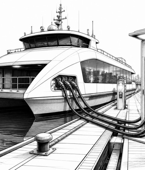 ai-electric-ferry-harbor-charging