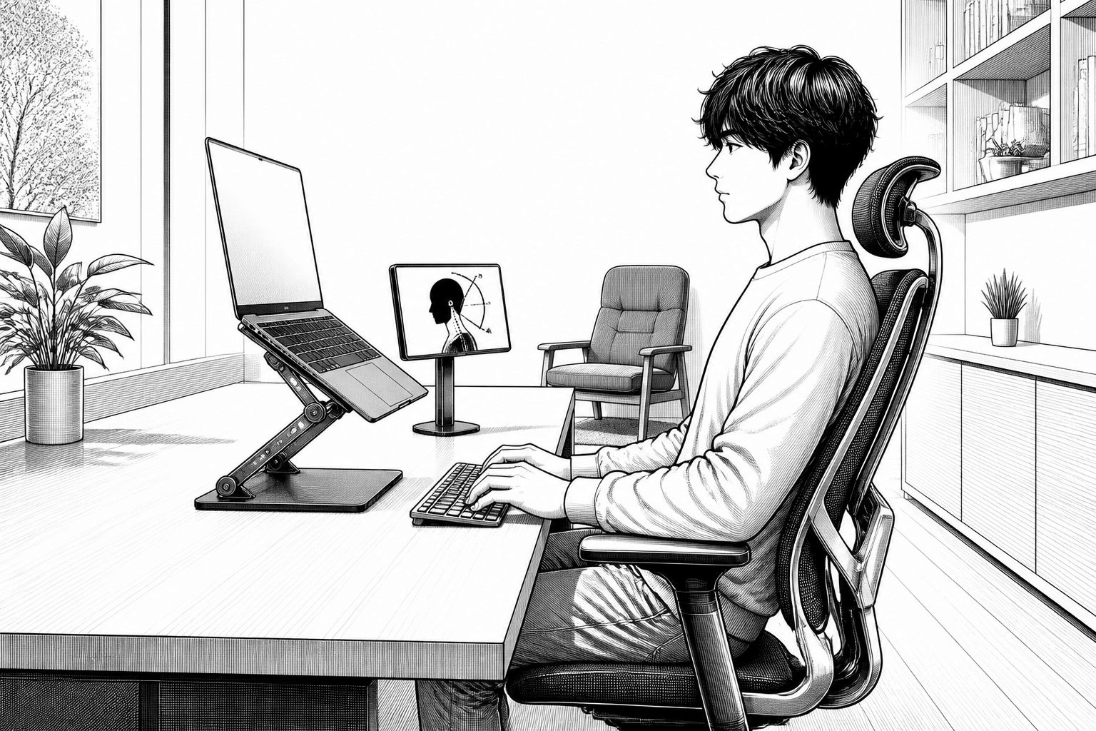 15 Grad Laptop-Haltung verdoppeln Nackenlast: Ergonomie im Büroalltag 15 Grad Laptop-Haltung verdoppeln Nackenlast: Ergonomie im Büroalltag