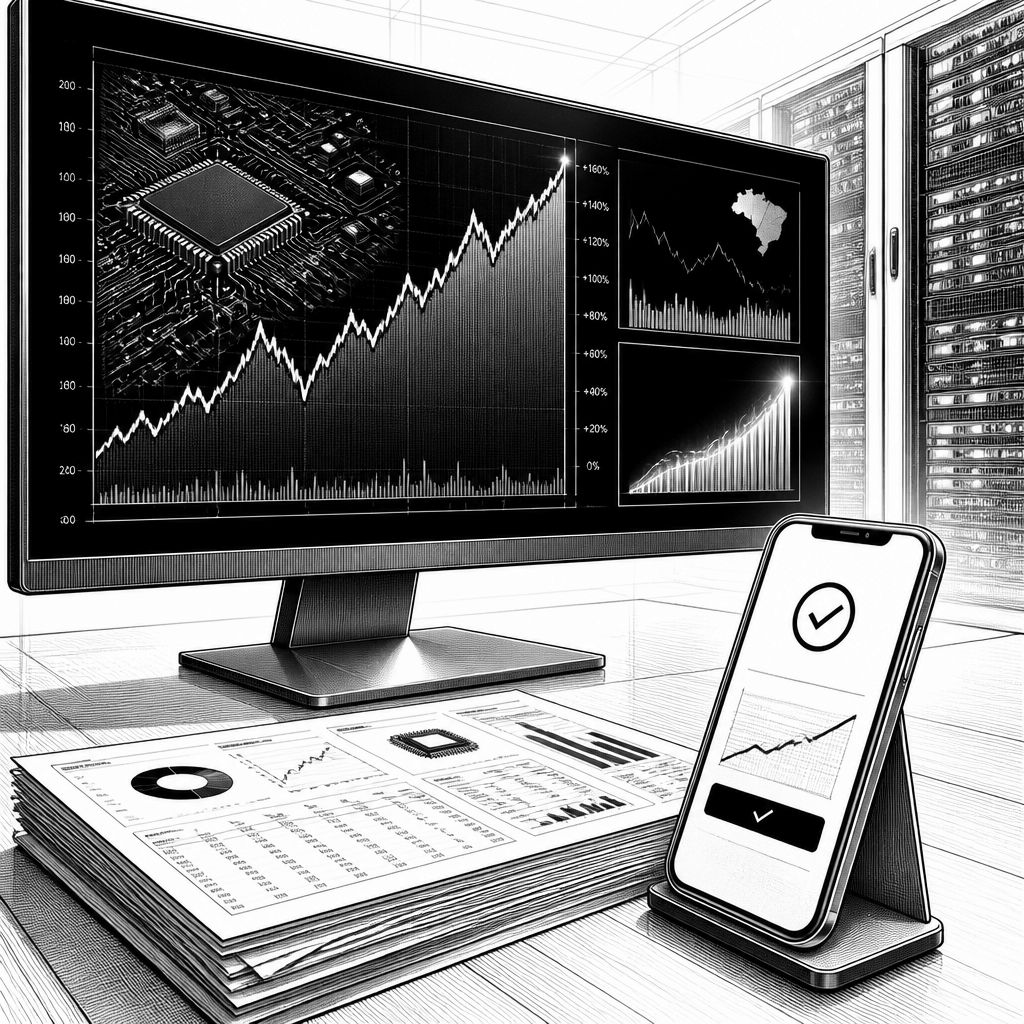 Halbleiter-ETFs bleiben gefragt: Brasilien treibt den ETF-Blick Richtung Lateinamerika Halbleiter-ETFs bleiben gefragt: Brasilien treibt den ETF-Blick Richtung Lateinamerika