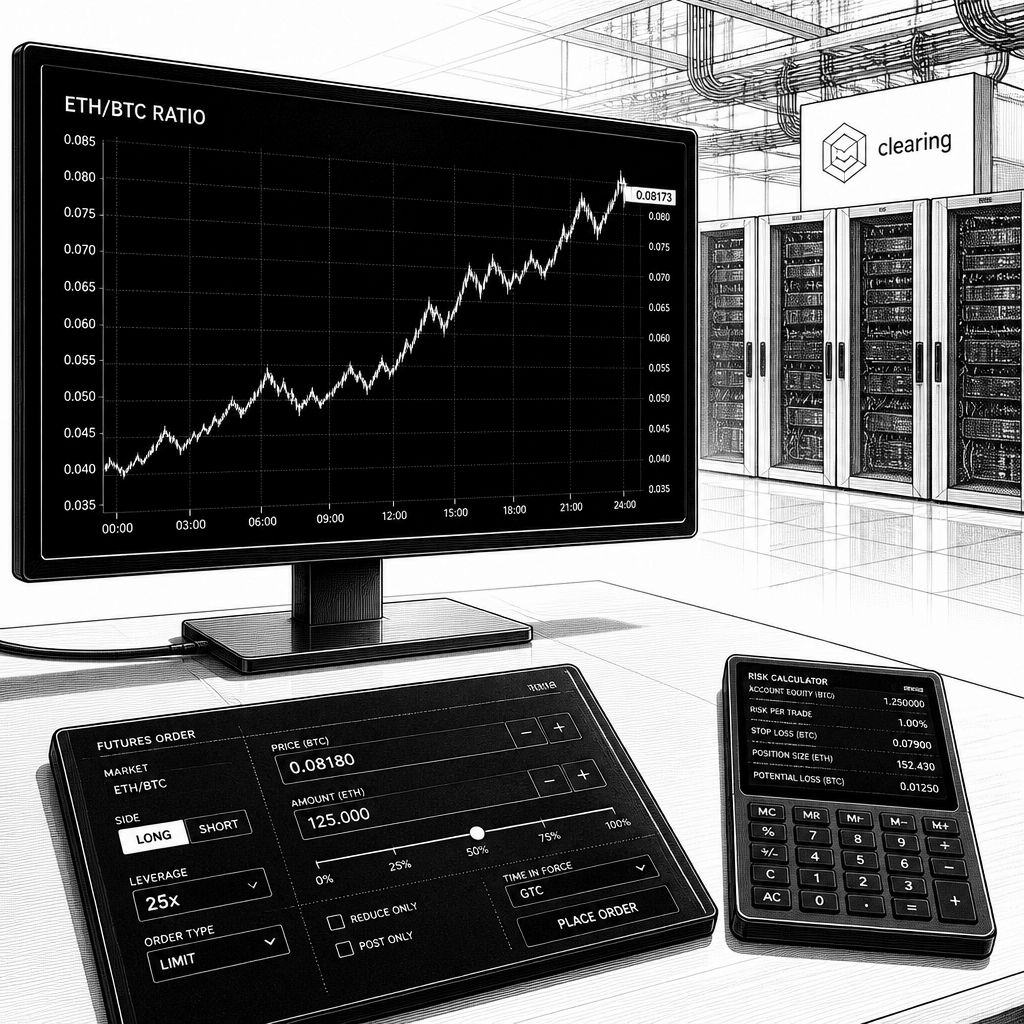 CME führt Ether/Bitcoin-Ratio-Futures ein: Kapitaleffizient gegen Divergenzen CME führt Ether/Bitcoin-Ratio-Futures ein: Kapitaleffizient gegen Divergenzen