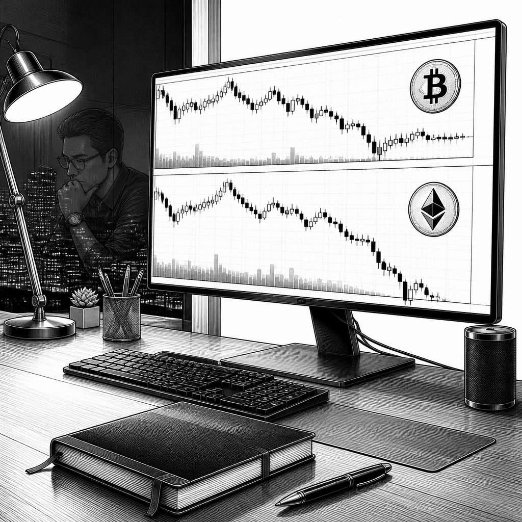 Warum Ethereum härter fällt als Bitcoin: Volatilität, ETFs und das Nachhole-Risiko Warum Ethereum härter fällt als Bitcoin: Volatilität, ETFs und das Nachhole-Risiko