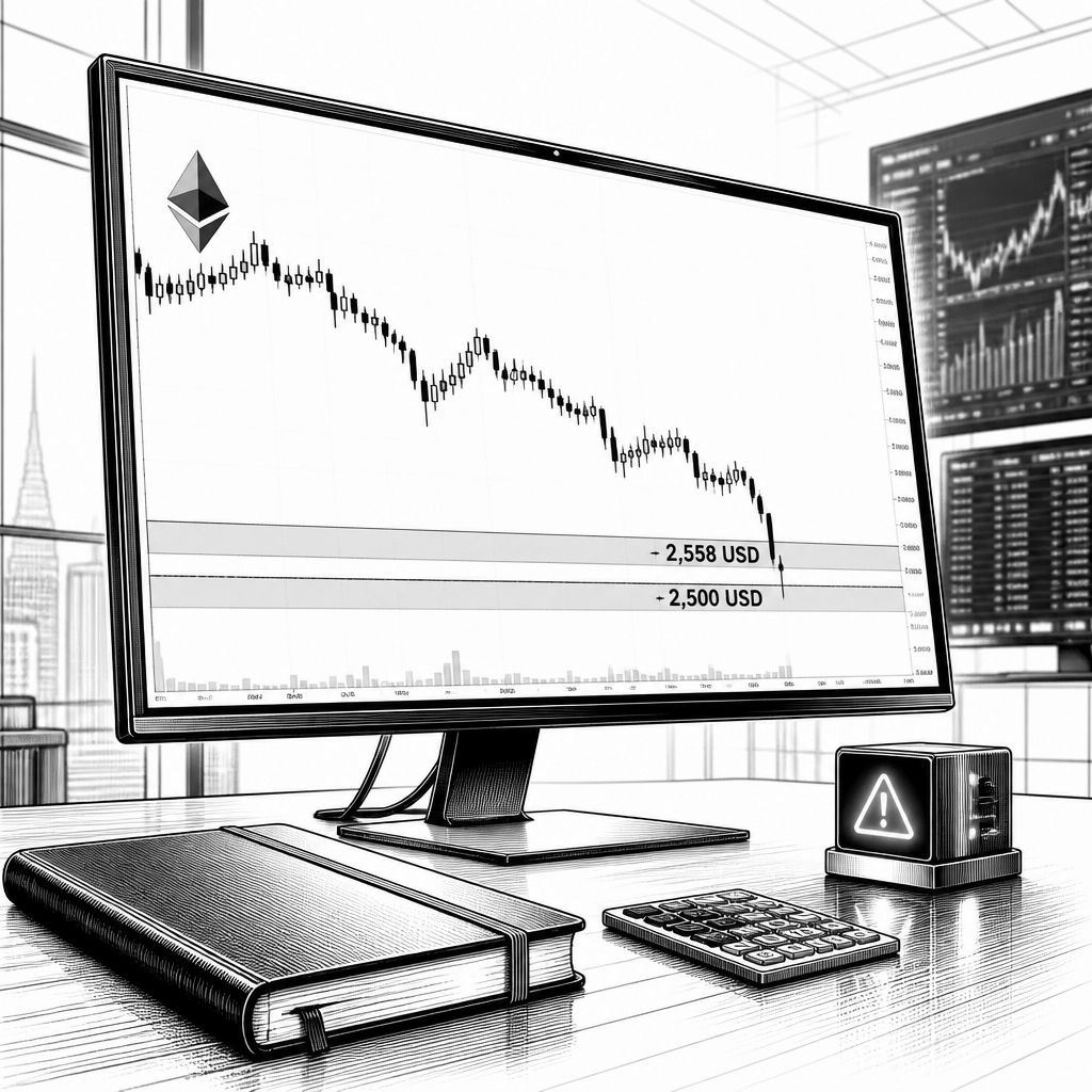 Ethereum rutscht nach ETF-Abflüssen: 2.558 US-Dollar rückt in den Fokus Ethereum rutscht nach ETF-Abflüssen: 2.558 US-Dollar rückt in den Fokus