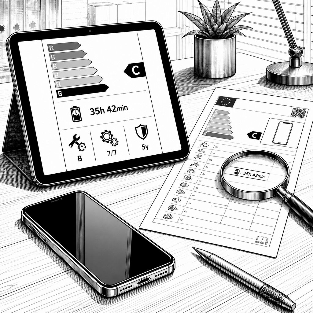 EU-Energielabel: iPhone Duo schafft 51:30 Stunden im Test EU-Energielabel: iPhone Duo schafft 51:30 Stunden im Test