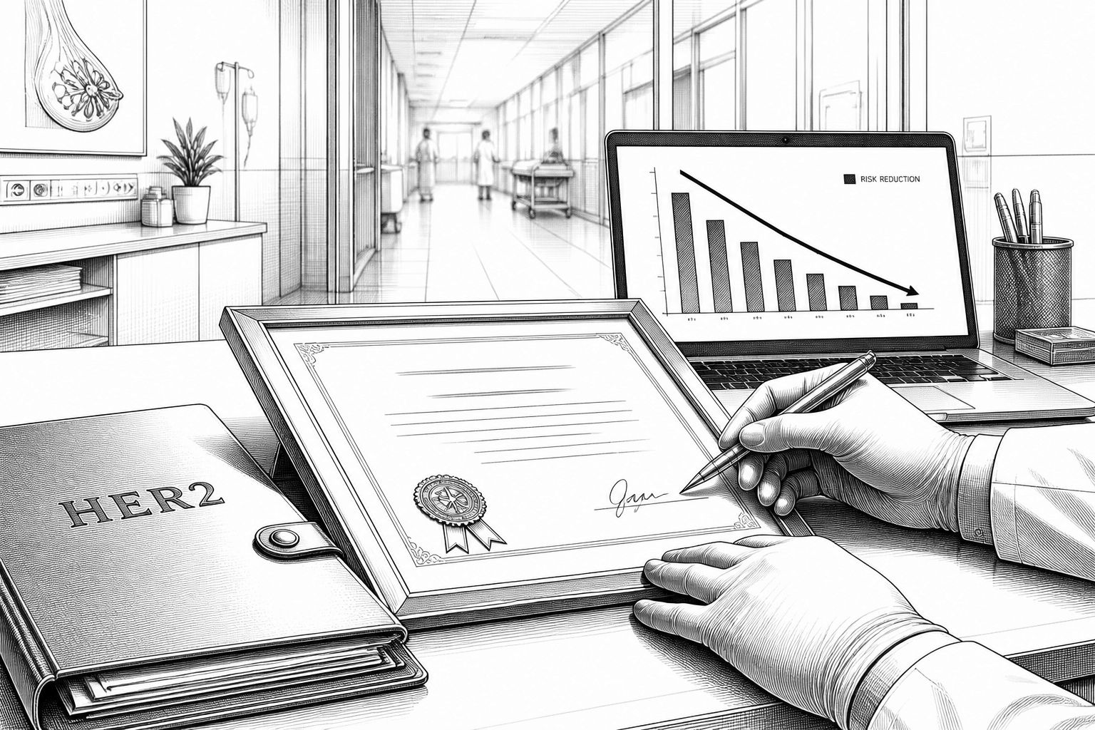 EU-Zulassung für Enhertu: AstraZeneca und Daiichi Sankyo erweitern Brustkrebs-Therapie EU-Zulassung für Enhertu: AstraZeneca und Daiichi Sankyo erweitern Brustkrebs-Therapie