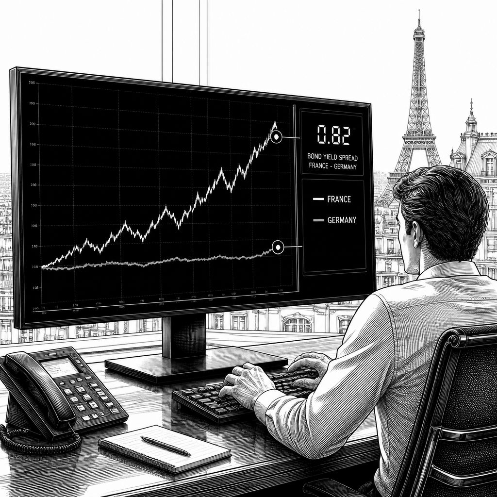 Euro-Zinsdruck: Deutsche Anleihen geben nach, französischer Spread weitet sich Euro-Zinsdruck: Deutsche Anleihen geben nach, französischer Spread weitet sich