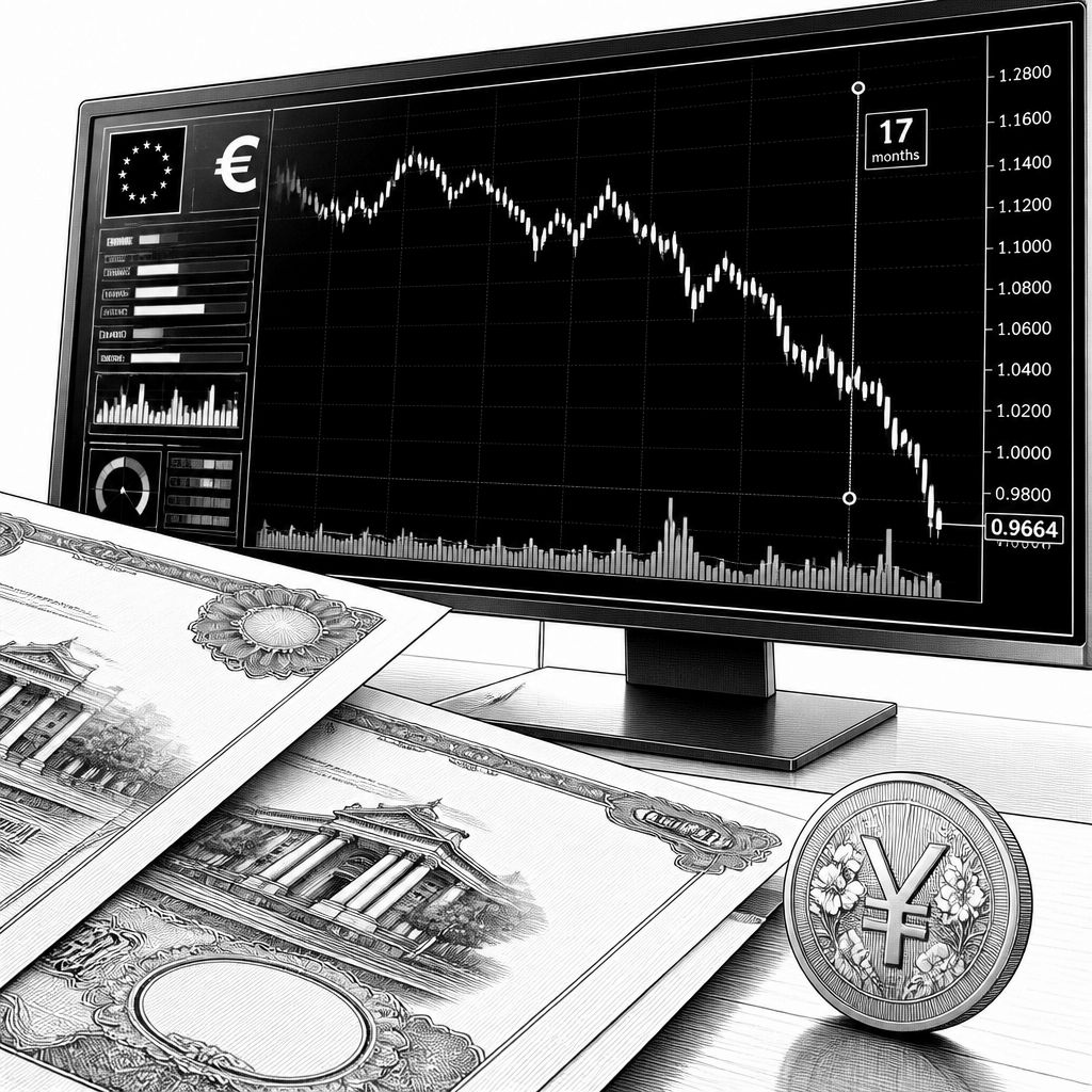 Euro rutscht in Asien auf 17-Monats-Tief: Frankreich löst Verkaufsdruck aus Euro rutscht in Asien auf 17-Monats-Tief: Frankreich löst Verkaufsdruck aus