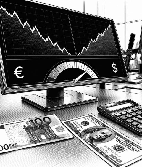 ai-euro-us-dollar-safe-haven-trading-screen