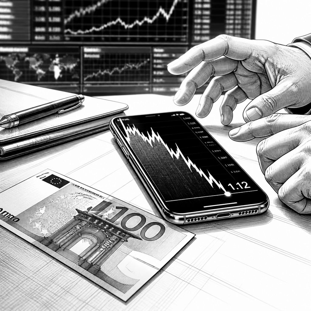 Eurokurs fällt unter 1,12 US-Dollar: Zins- und Frankreichsorgen drücken Eurokurs fällt unter 1,12 US-Dollar: Zins- und Frankreichsorgen drücken