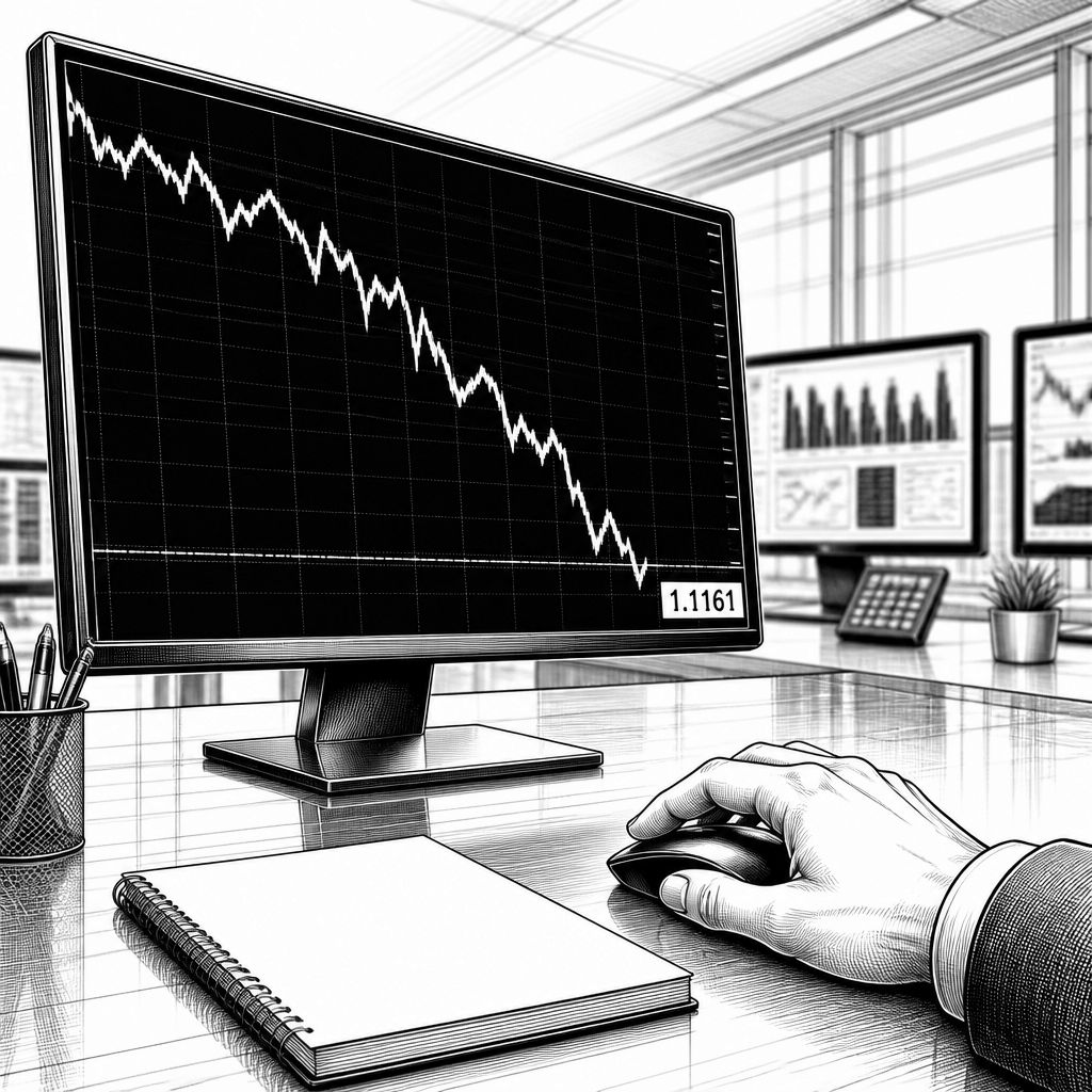 Euro unter 1,12 US-Dollar: Renditen drücken den Kurs weiter Euro unter 1,12 US-Dollar: Renditen drücken den Kurs weiter