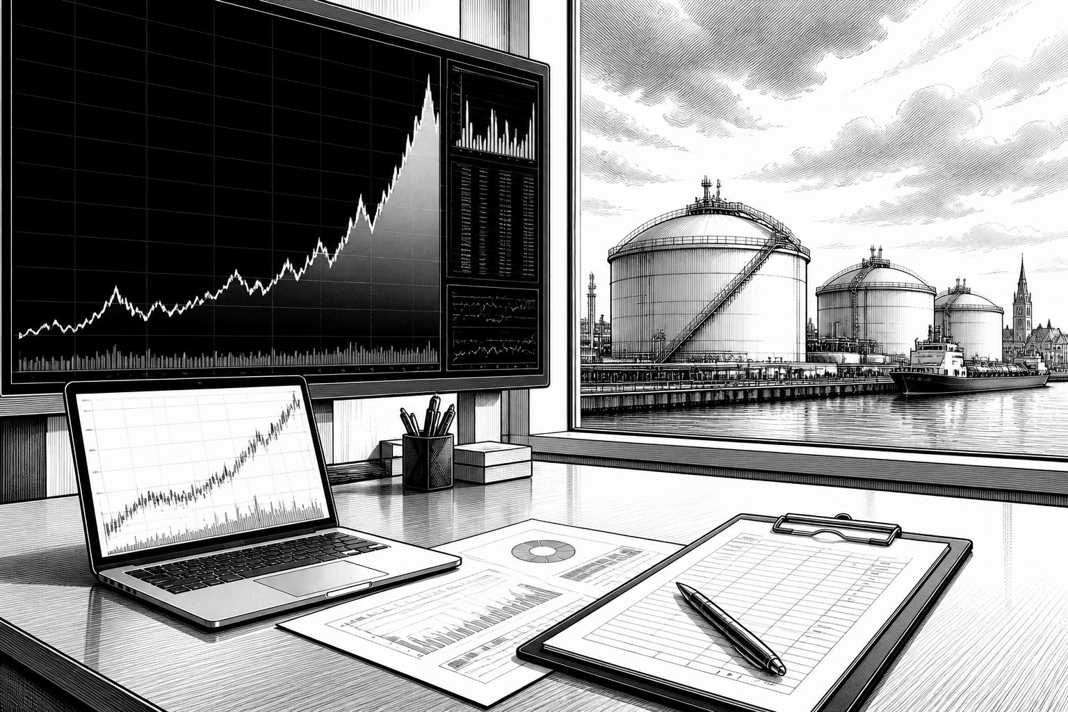 Europas Gaspreis zieht wieder an: TTF erstmals seit 2022 über 100 Euro Europas Gaspreis zieht wieder an: TTF erstmals seit 2022 über 100 Euro