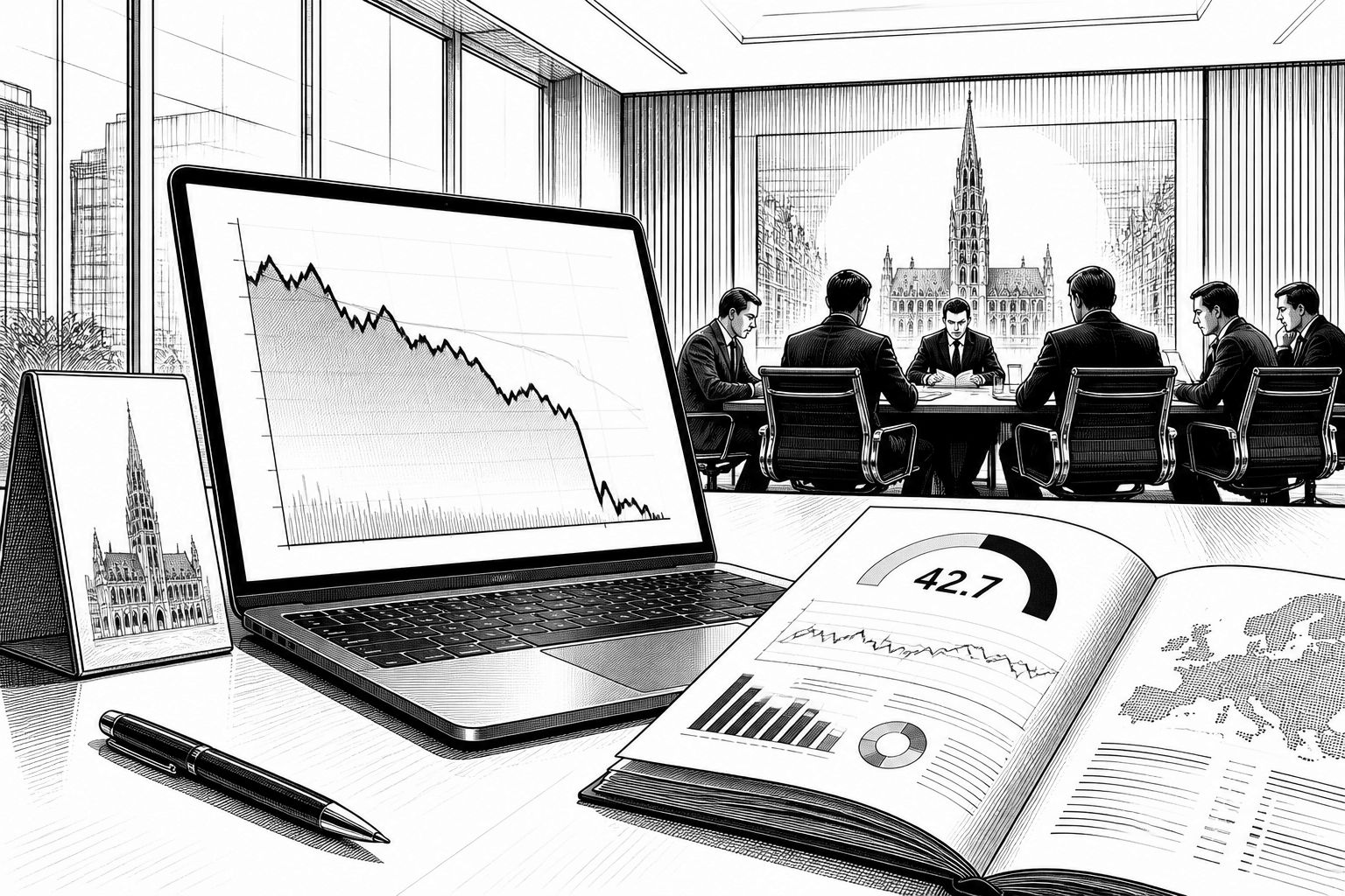 Eurozone: Wirtschaftsstimmung sinkt im Oktober erneut – ESI fällt auf 96,9 Punkte Eurozone: Wirtschaftsstimmung sinkt im Oktober erneut – ESI fällt auf 96,9 Punkte