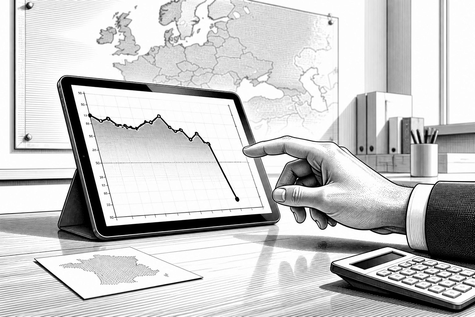 Eurozone: Firmenstimmung fällt im Oktober deutlich – Frankreich bremst Eurozone: Firmenstimmung fällt im Oktober deutlich – Frankreich bremst