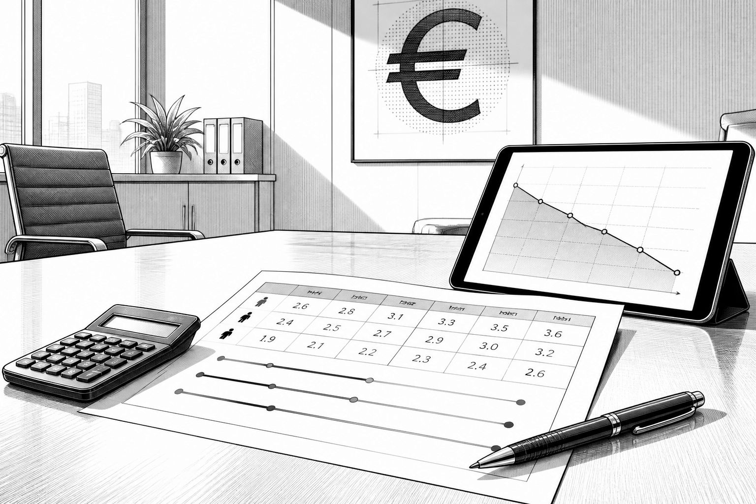 EZB-Umfrage: Lohnforderungen im Euroraum bremsen sich schneller ab als gedacht EZB-Umfrage: Lohnforderungen im Euroraum bremsen sich schneller ab als gedacht