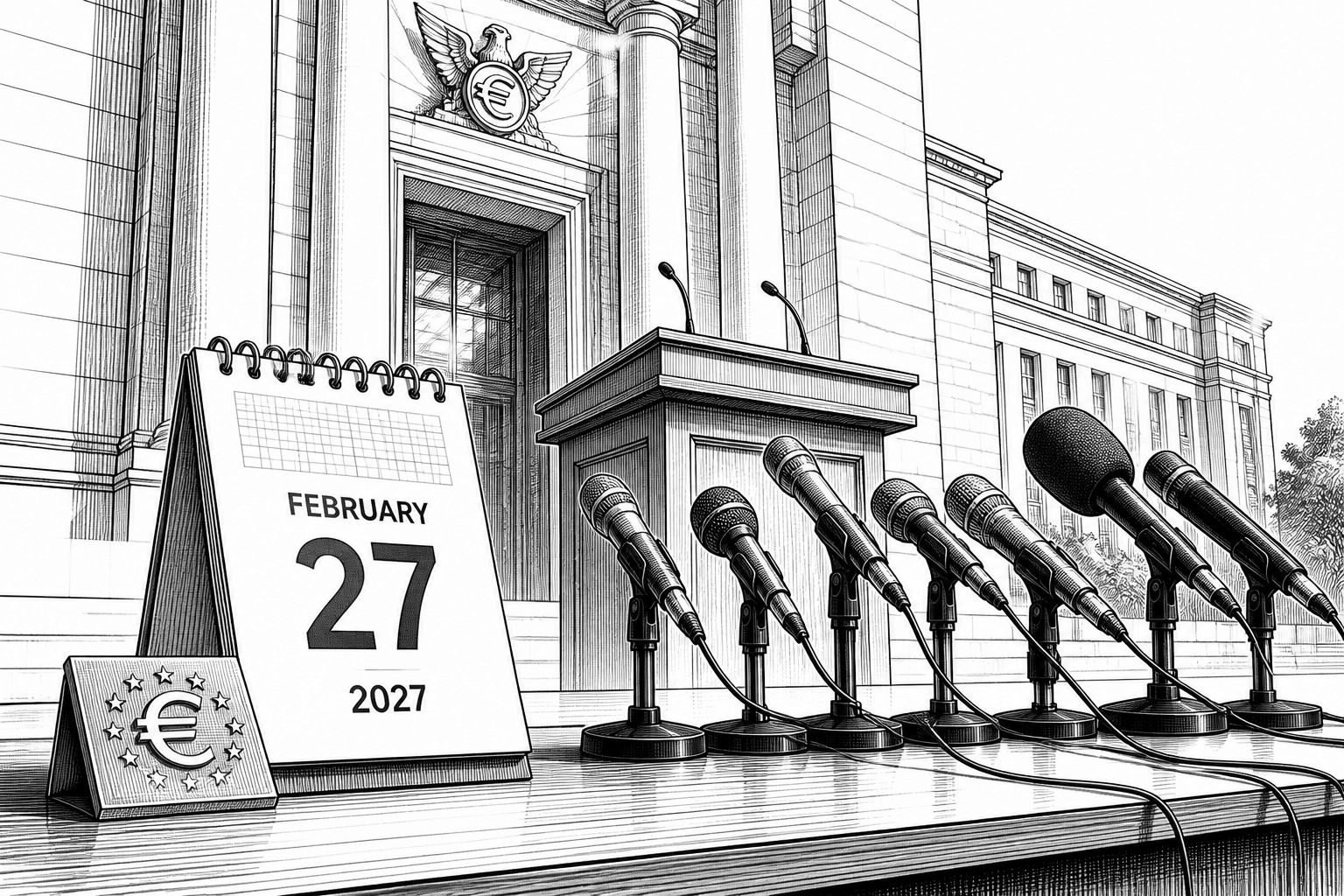 EZB: Christine Lagarde kündigt Rücktritt für den 27. Februar 2027 an EZB: Christine Lagarde kündigt Rücktritt für den 27. Februar 2027 an