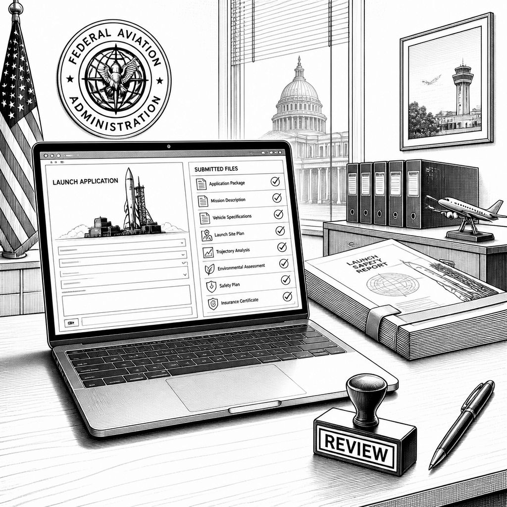 FAA will Regeln für kommerzielle Starts per E-Submission und weniger Prüfungen straffen FAA will Regeln für kommerzielle Starts per E-Submission und weniger Prüfungen straffen