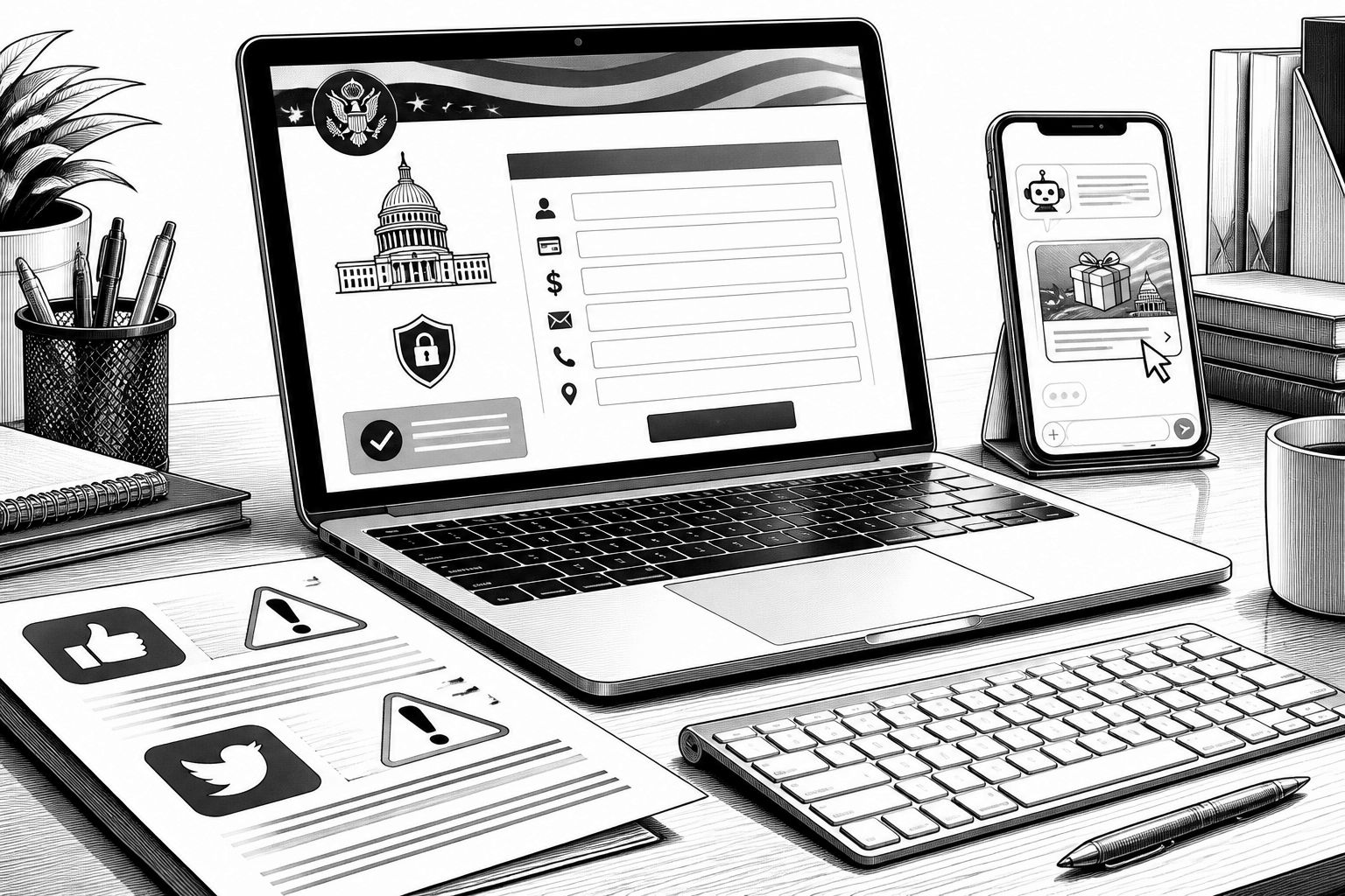 Facebook- und Telegram-Phishing: Ukraine wirft Gruppe Betrug vor Facebook- und Telegram-Phishing: Ukraine wirft Gruppe Betrug vor