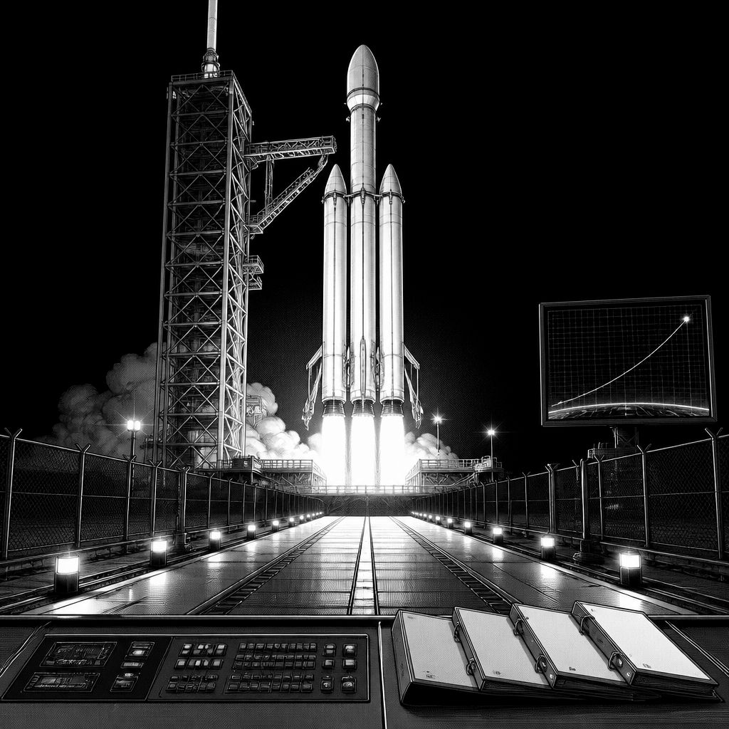 Falcon Heavy startet erstmals für das NRO mit NROL-97 von Kennedy Falcon Heavy startet erstmals für das NRO mit NROL-97 von Kennedy