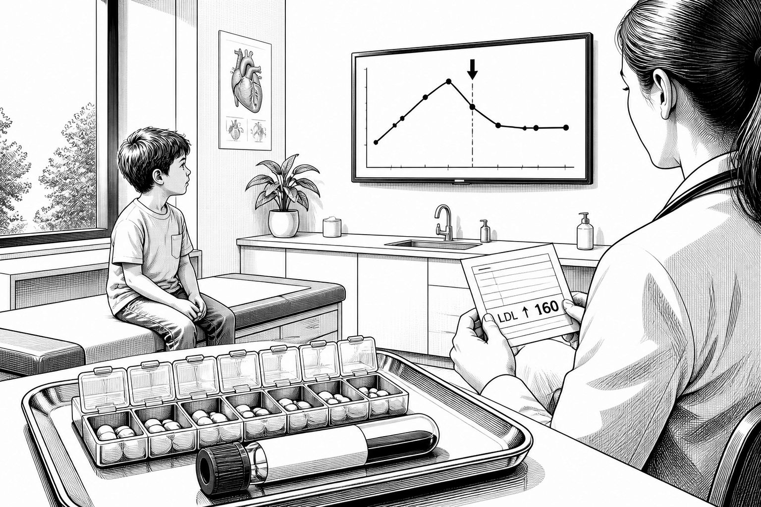 Familiäre Hypercholesterinämie: Früher Therapiebeginn senkt Ereignisrate Familiäre Hypercholesterinämie: Früher Therapiebeginn senkt Ereignisrate