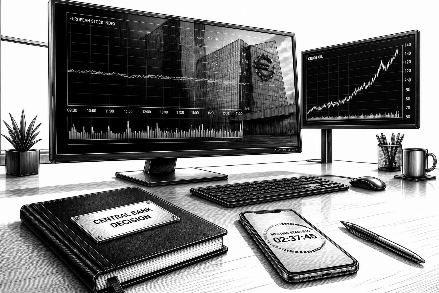 Euro-Stoxx und DAX behaupten Niveau: Fed-Entscheidung, Öl und KI-Boom treiben die Börse Euro-Stoxx und DAX behaupten Niveau: Fed-Entscheidung, Öl und KI-Boom treiben die Börse