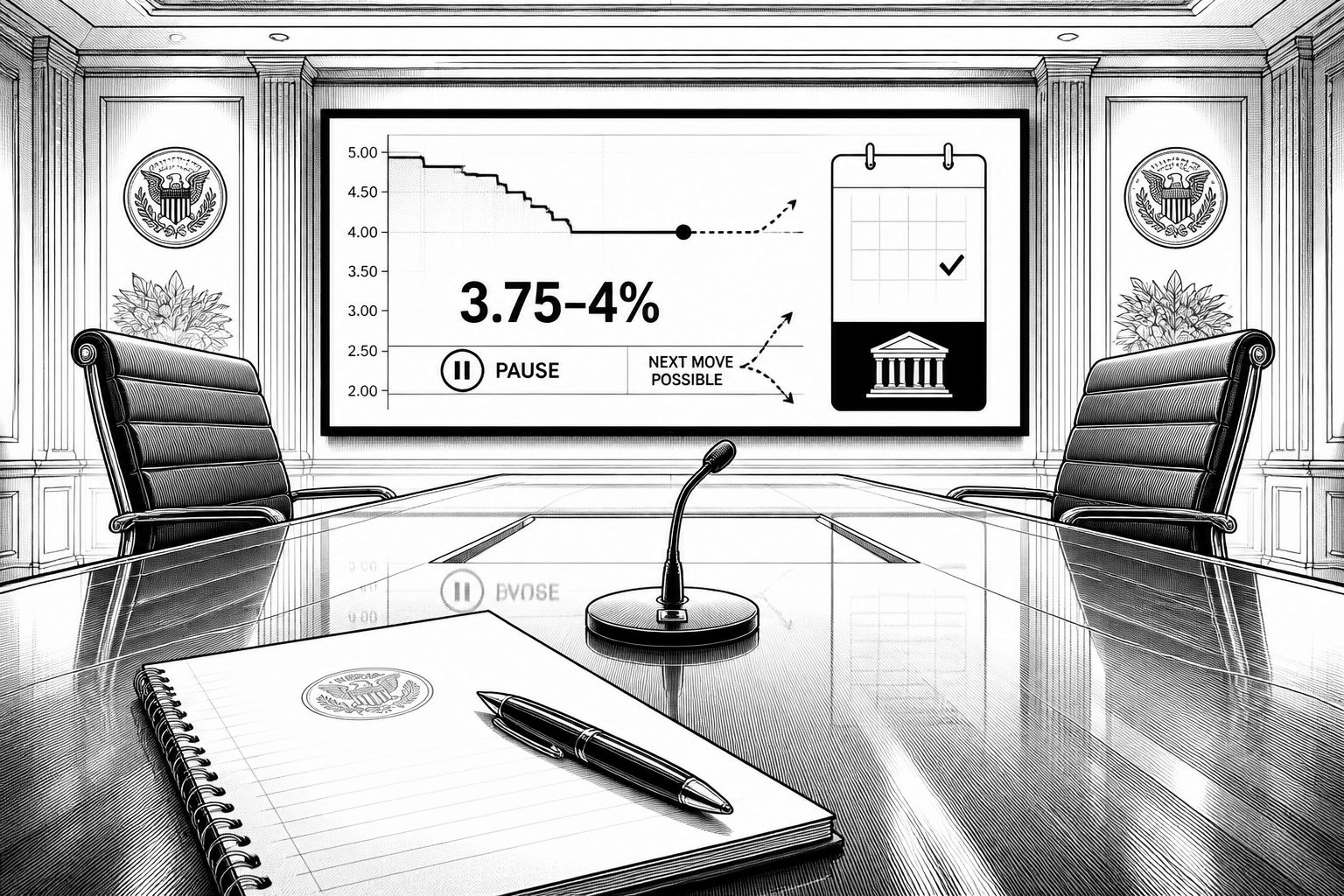 Fed hält Zinsen bei 3,75–4 % und lässt Dezember-Erhöhung offen Fed hält Zinsen bei 3,75–4 % und lässt Dezember-Erhöhung offen