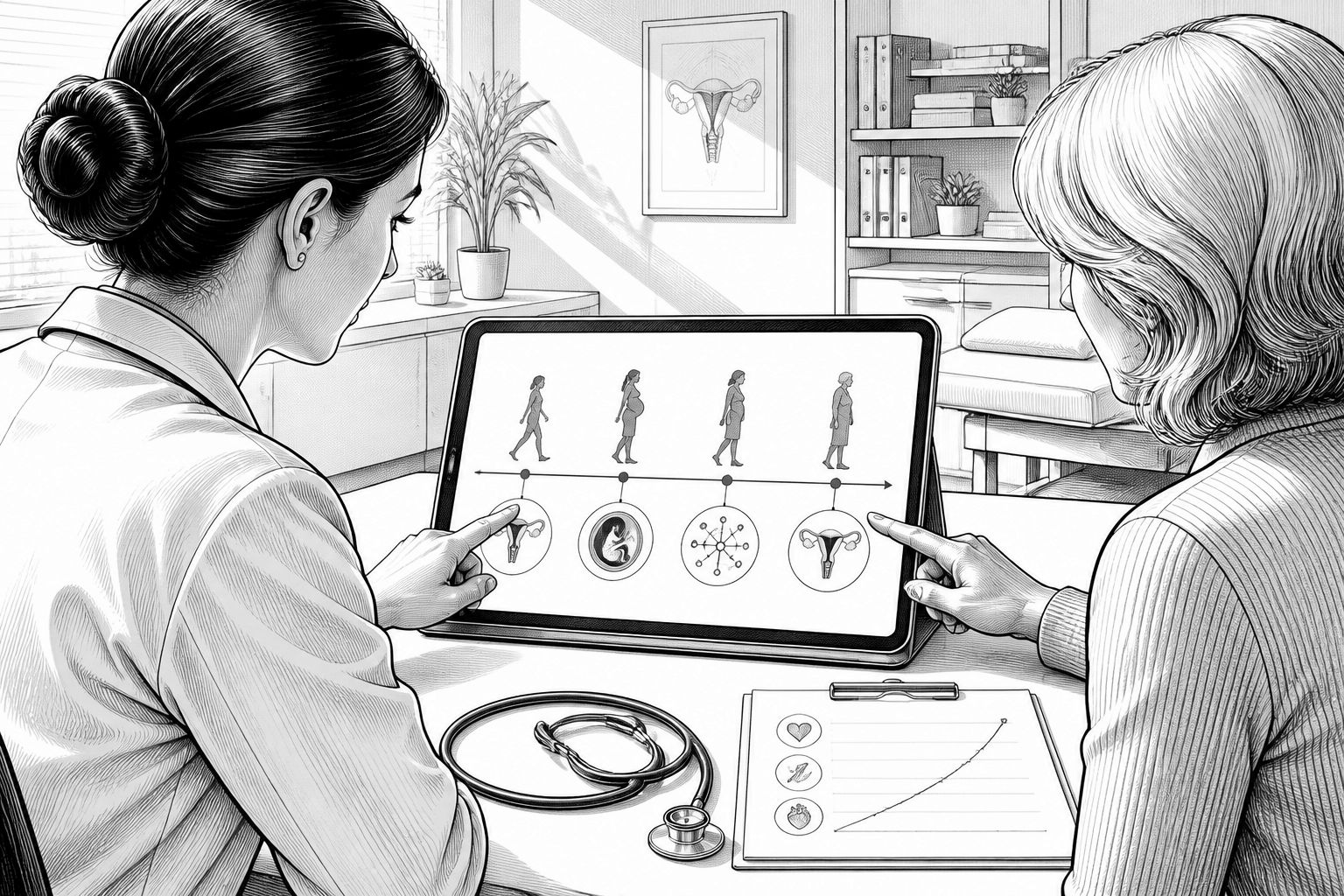 Neue Leitlinie „Female Life Stages“: Herzrisiko entlang des Lebenslaufs Neue Leitlinie „Female Life Stages“: Herzrisiko entlang des Lebenslaufs
