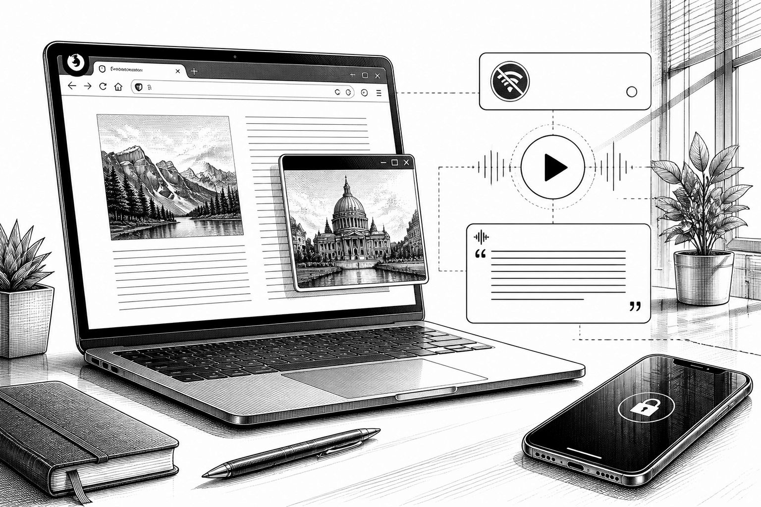 Firefox-Roadmap: Mini-Window, Vorlesefunktion, Offline-Audio und lokale Spracherkennung Firefox-Roadmap: Mini-Window, Vorlesefunktion, Offline-Audio und lokale Spracherkennung
