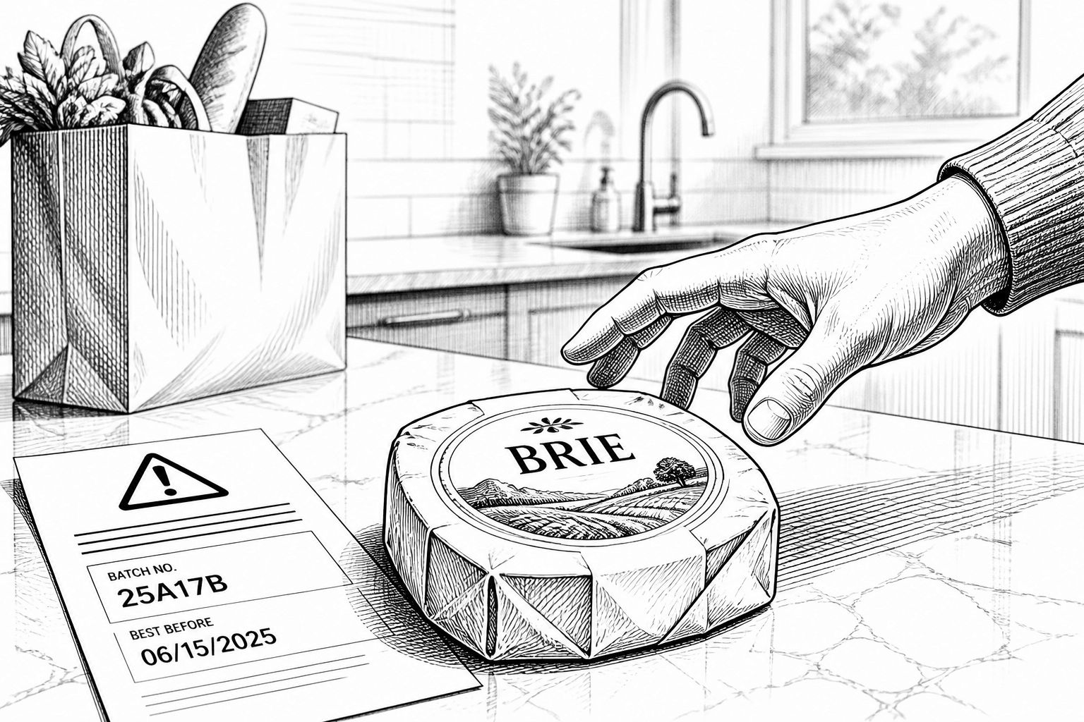 Rückruf von Brie-Käse: Listerien-Verdacht bei Eberle und Heiderbeck Rückruf von Brie-Käse: Listerien-Verdacht bei Eberle und Heiderbeck