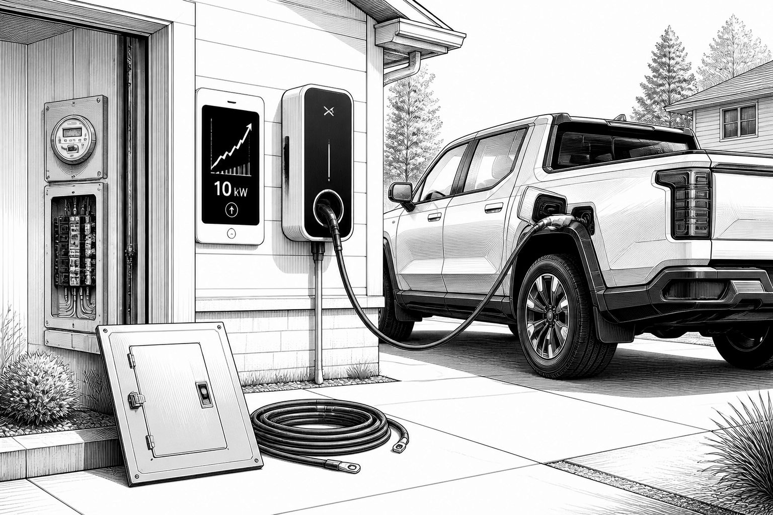 Ford Fathom: günstige V2X-Ladegeräte für Heimstrom und virtuelle Kraftwerke Ford Fathom: günstige V2X-Ladegeräte für Heimstrom und virtuelle Kraftwerke