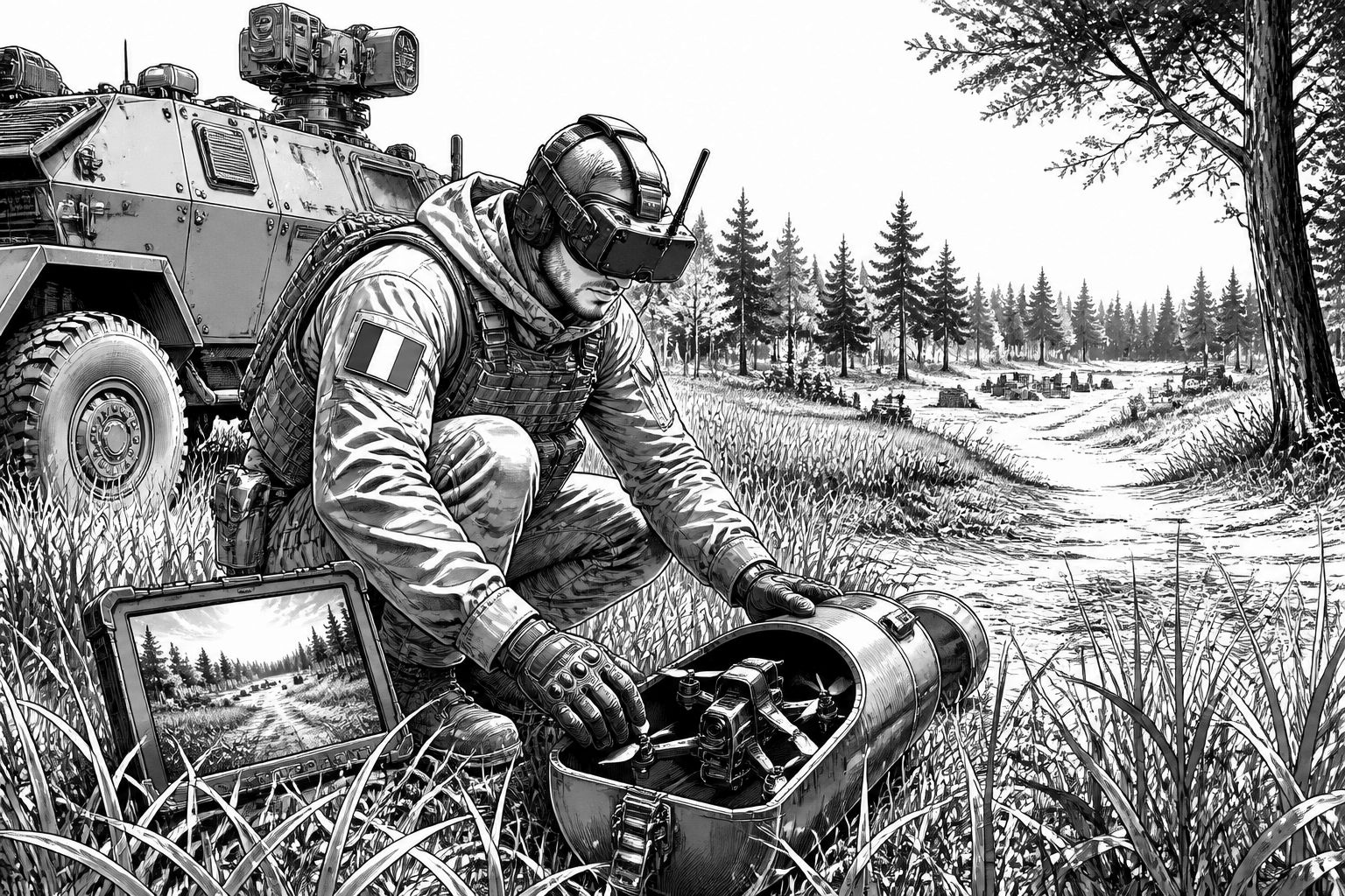 Frankreich baut FPV-Combat-Staffeln aus: Von Panzer-Gutachtern zu Drohnenpiloten Frankreich baut FPV-Combat-Staffeln aus: Von Panzer-Gutachtern zu Drohnenpiloten