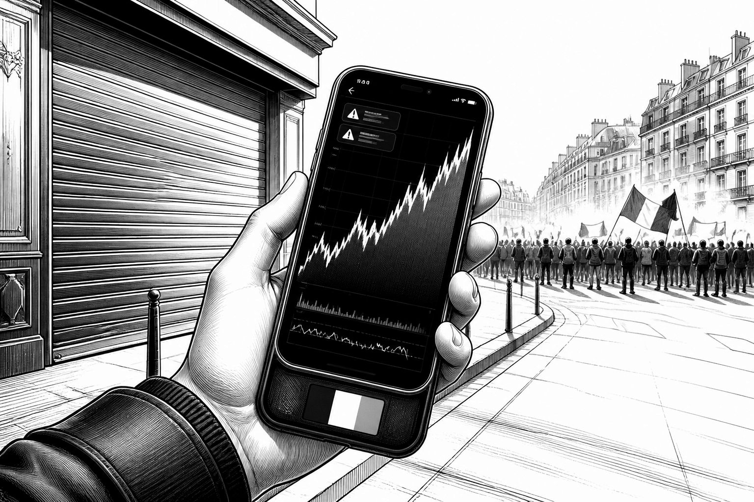 Frankreich-Proteste: Welche Rolle Technologie, Finanzmärkte und Produktivität jetzt spielen Frankreich-Proteste: Welche Rolle Technologie, Finanzmärkte und Produktivität jetzt spielen