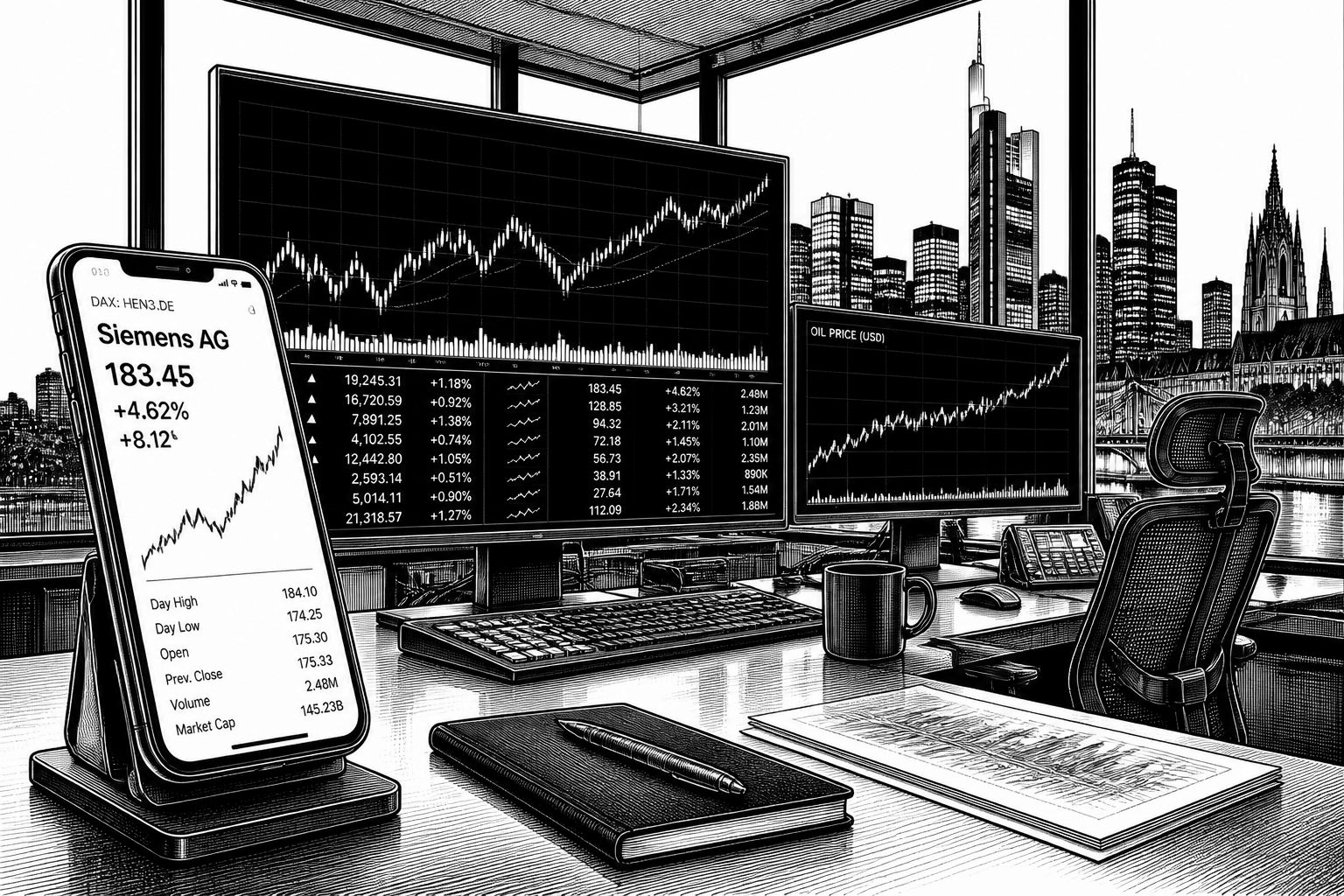 Frankfurter Börsenrunde: Dax leicht im Minus, Bayer und Evonik liefern Impulse Frankfurter Börsenrunde: Dax leicht im Minus, Bayer und Evonik liefern Impulse