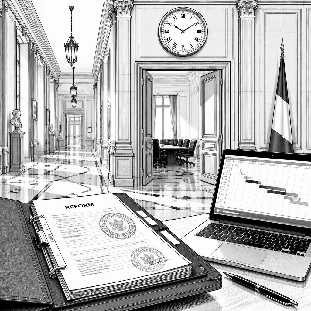 Macron am Reform-Endspurt: Warum Frankreichs Politik die Tech-Industrie bremst Macron am Reform-Endspurt: Warum Frankreichs Politik die Tech-Industrie bremst