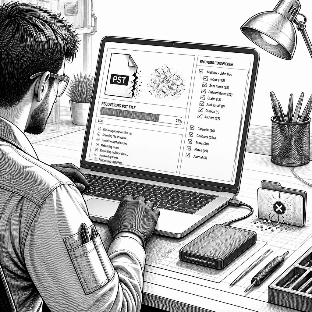 FreeViewer bringt PST Repair Tool für Outlook: Vorschau und Objekt-Wiederherstellung FreeViewer bringt PST Repair Tool für Outlook: Vorschau und Objekt-Wiederherstellung
