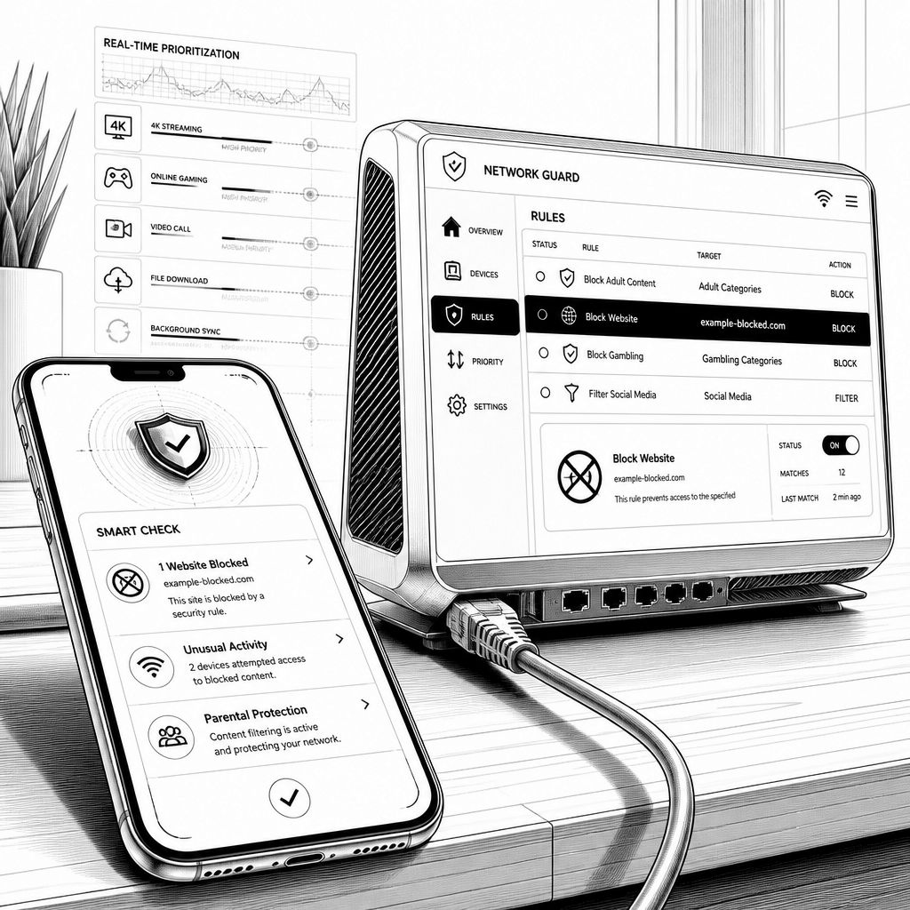 FRITZ!OS 8.50: Domain-Block, Smart Check und neue Priorisierung für Heimnetz FRITZ!OS 8.50: Domain-Block, Smart Check und neue Priorisierung für Heimnetz