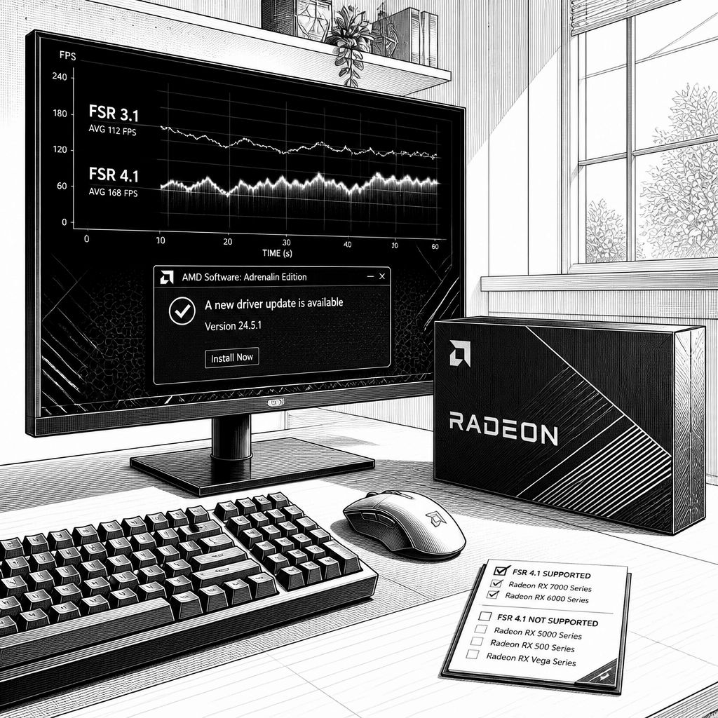 FSR 4.1 auf Radeon RX 6000: früher Rollout, doch viele APUs bleiben außen vor FSR 4.1 auf Radeon RX 6000: früher Rollout, doch viele APUs bleiben außen vor