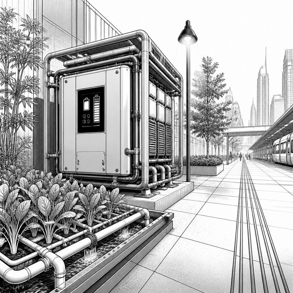 Gaia Box: Gemeinwohl-orientierte Energieinfrastruktur für Downtown Los Angeles Gaia Box: Gemeinwohl-orientierte Energieinfrastruktur für Downtown Los Angeles