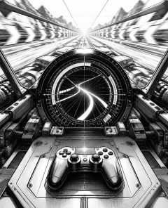 ai-galactic-racer-roguelite-arcade-hud