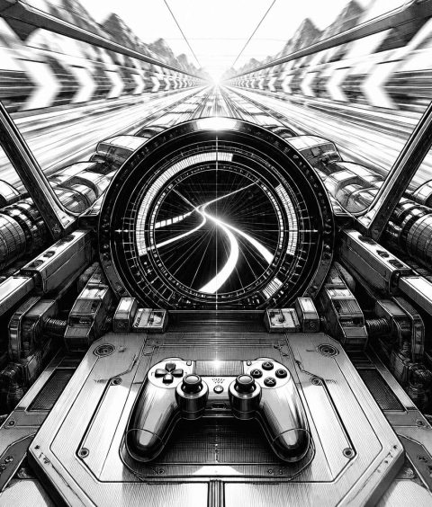 ai-galactic-racer-roguelite-arcade-hud