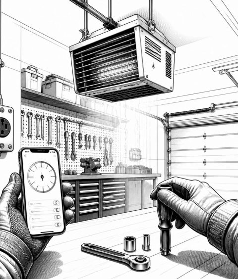 ai-garage-heater-wifi-ceiling-mounted