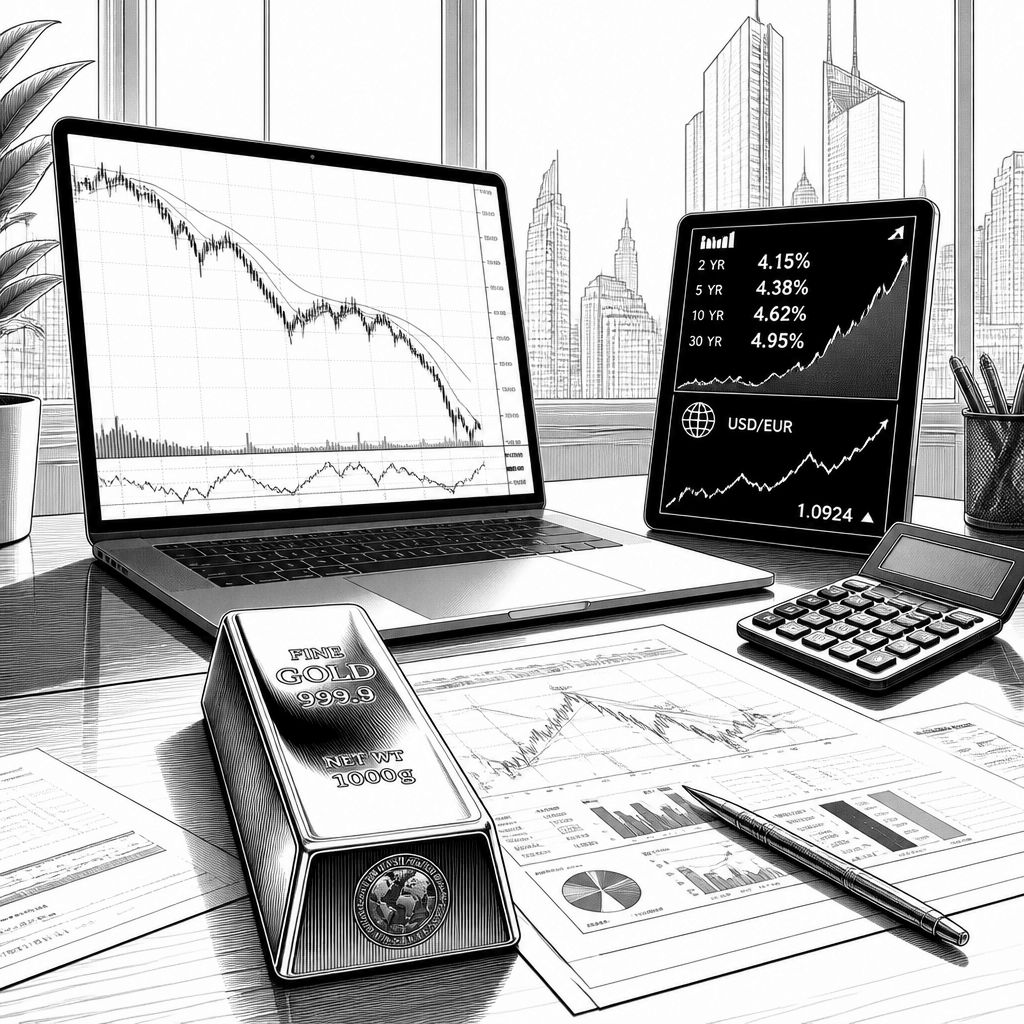 US-Inflation trifft Gold: Realzinsen, Renditen und Dollar drehen den Kurs US-Inflation trifft Gold: Realzinsen, Renditen und Dollar drehen den Kurs