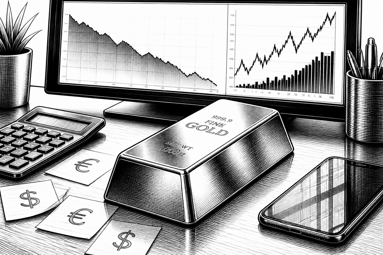 Gold unter Druck: US-Dollar und Zinsausblick bremsen den Xetra-Gold-Kurs Gold unter Druck: US-Dollar und Zinsausblick bremsen den Xetra-Gold-Kurs