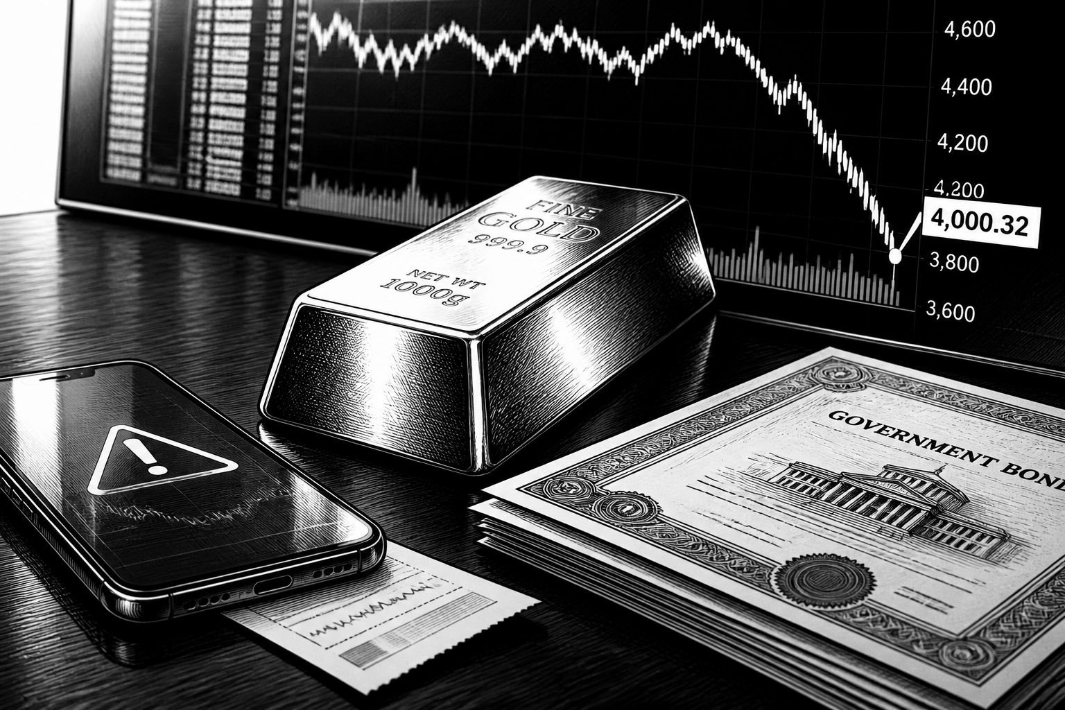 Gold unter 4.000 US-Dollar: Zins- und Risikoangst drücken den Safe-Haven Gold unter 4.000 US-Dollar: Zins- und Risikoangst drücken den Safe-Haven