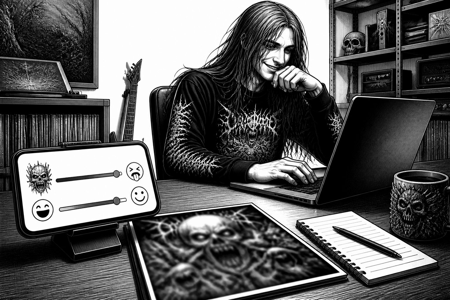 Extreme-Metal-Fans empfinden Ekelbilder als weniger abstoßend – Studie Extreme-Metal-Fans empfinden Ekelbilder als weniger abstoßend – Studie