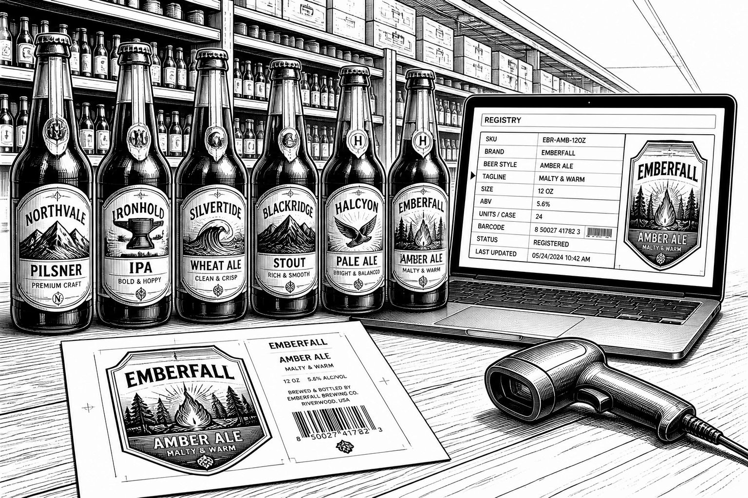 GTA-6-Bierlabels in US-Register entdeckt: Pi⸗dfwasser & Patriot vor dem Release? GTA-6-Bierlabels in US-Register entdeckt: Pi⸗dfwasser & Patriot vor dem Release?