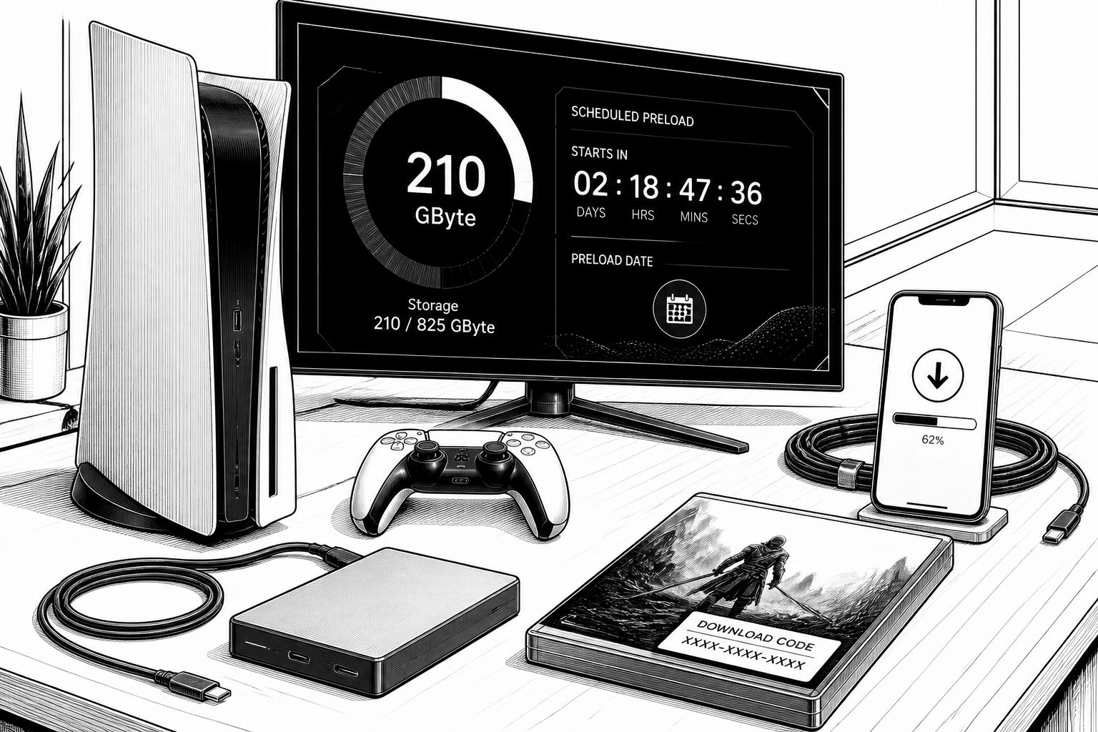 GTA 6: Speicherbedarf für die PS5 liegt offenbar bei rund 210 GByte GTA 6: Speicherbedarf für die PS5 liegt offenbar bei rund 210 GByte